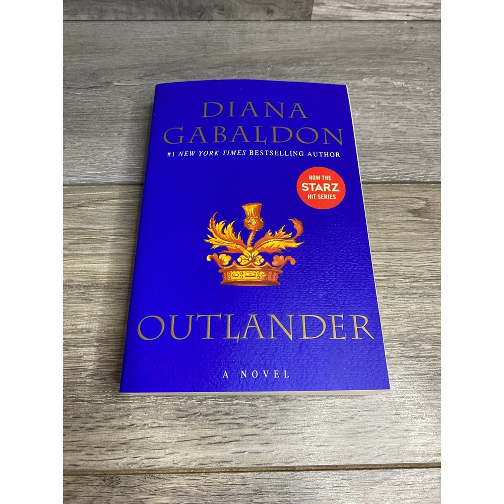Outlander Diana Gabaldon Trade Paperback 2014 Bantam Books 9780385319959 Blue